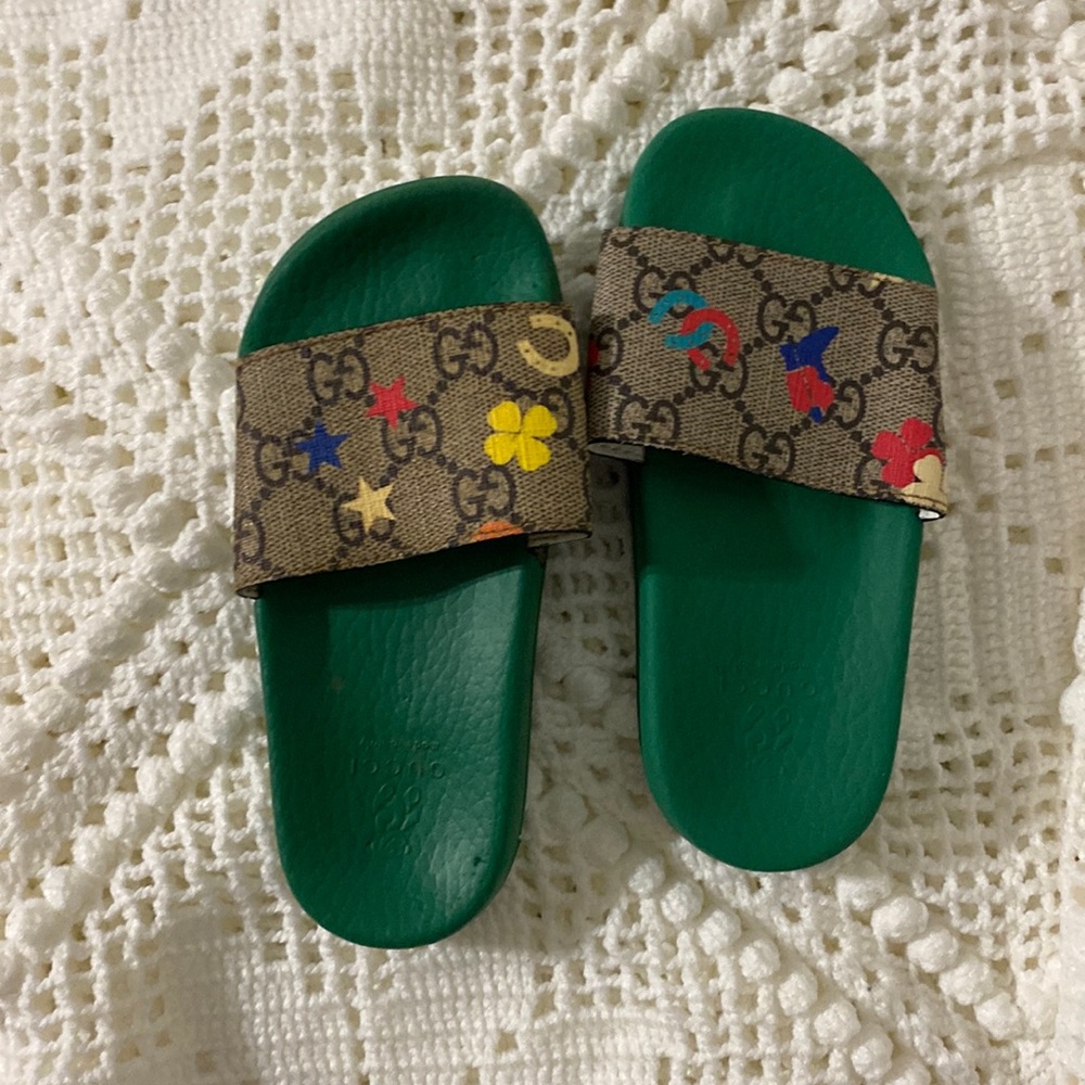 Gucci kids slides